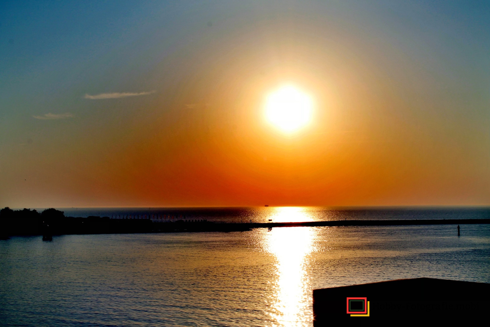 Sonnenuntergang Warnemünde