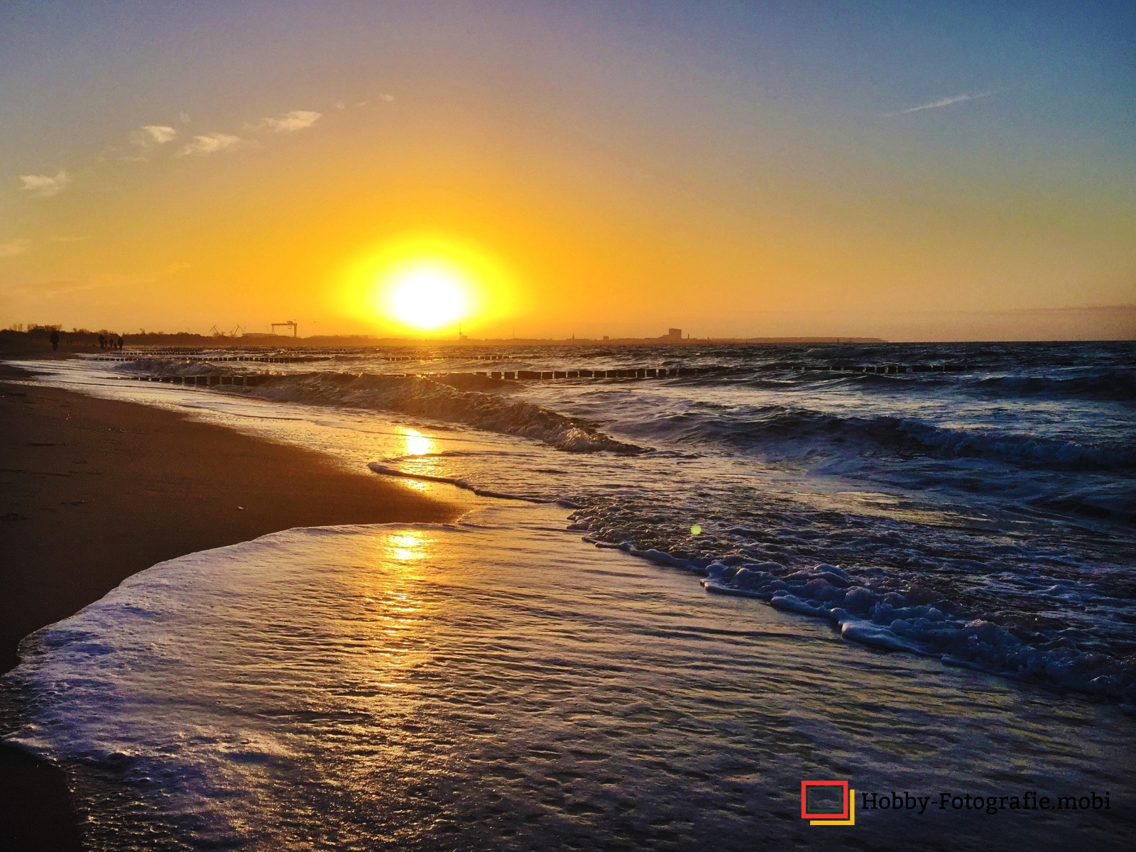 Sonnenuntergang Ostsee