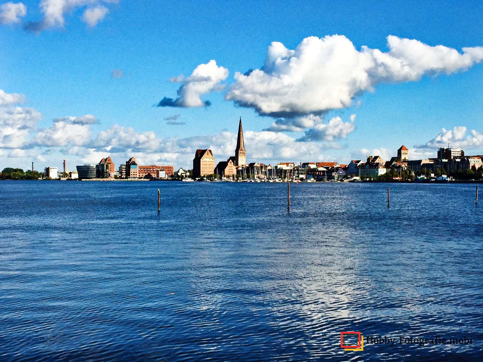 Rostock von der Seeseite